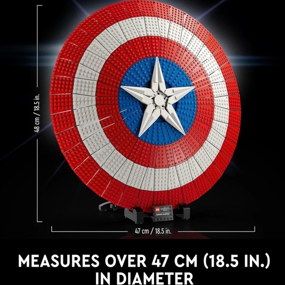 New PRICE FIRM LEGO Captain America's Shield - Picture 7 of 8